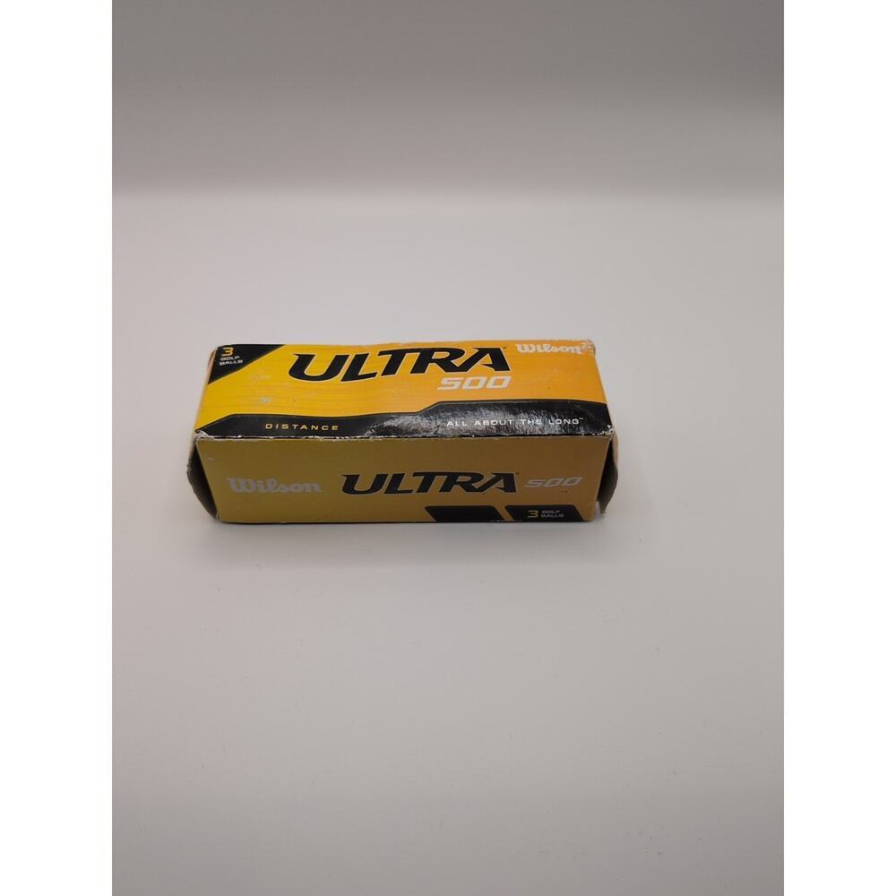 Wilson Ultra 500 Distance 3 Pack Sleeve White Golf Balls Promo Staples Center‎